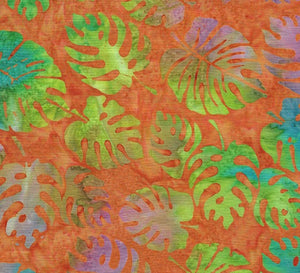 Island Batiks - 6/1043 - Philodendron - Tiedye