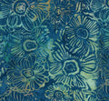 Island Batiks - 6/1064 - Woodblock Flower - Waterfall