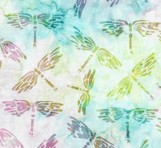 Island Batiks - 6/1020 - Dragonfly - Icicle